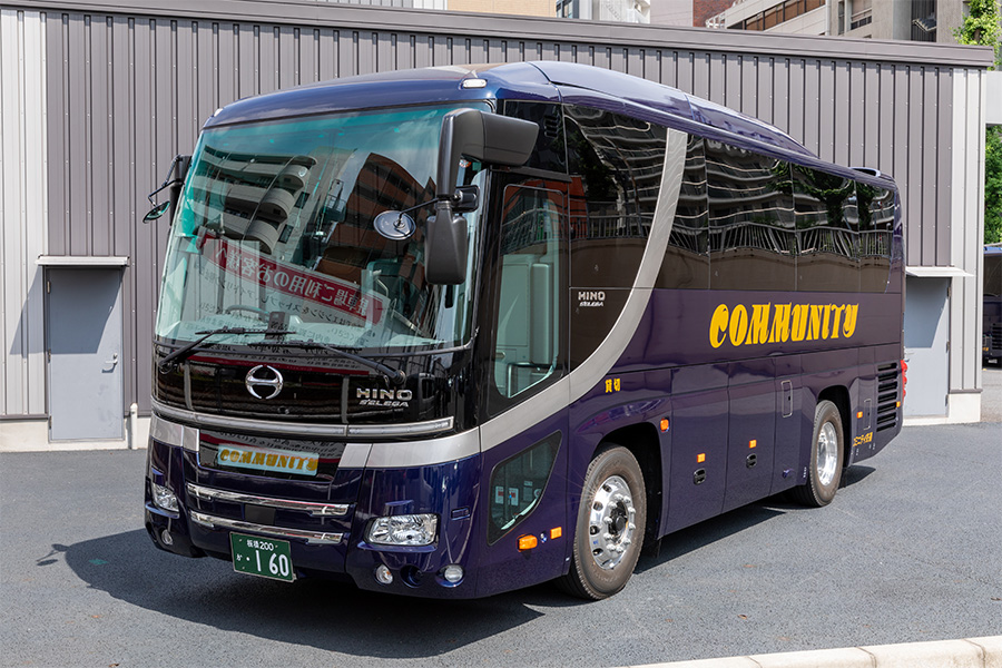 東京の貸切バス|運転手付きで格安の見積もりなら「コミニティ交通」|バス